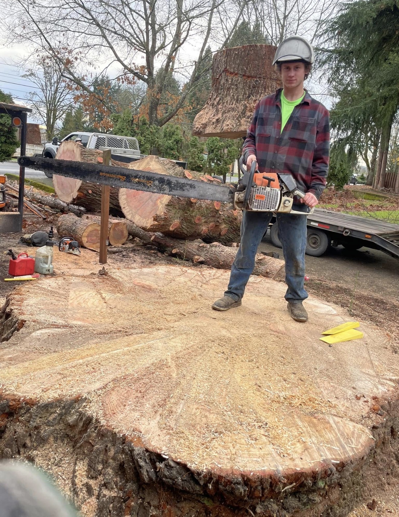 Big timber · Fall Creek